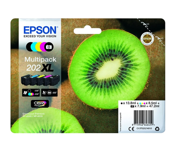 Epson 202XL Multipack CMYK+photo black - 464280 - zdjęcie